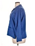 Chico's Design 100% Polyester Blue Long Sleeve Blouse Size XL (3) - photo 5
