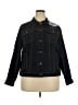 Denim 24/7 Graphic Blue Denim Jacket Size 20 - photo 1