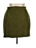 Lyaner Solid Green Casual Skirt Size XL - photo 2