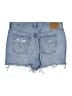 Levi's 100% Cotton Blue Denim Shorts Size 32 waist - photo 2