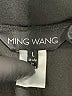 MING WANG Solid Black Casual Pants Size L - photo 4