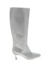 Katy Perry Silver Boots Size 8 - photo 1
