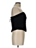 Topshop Black Sleeveless Top Size 12 - photo 4