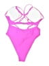 Unbranded Solid Pink One Piece Swimsuit Size XL - photo 2
