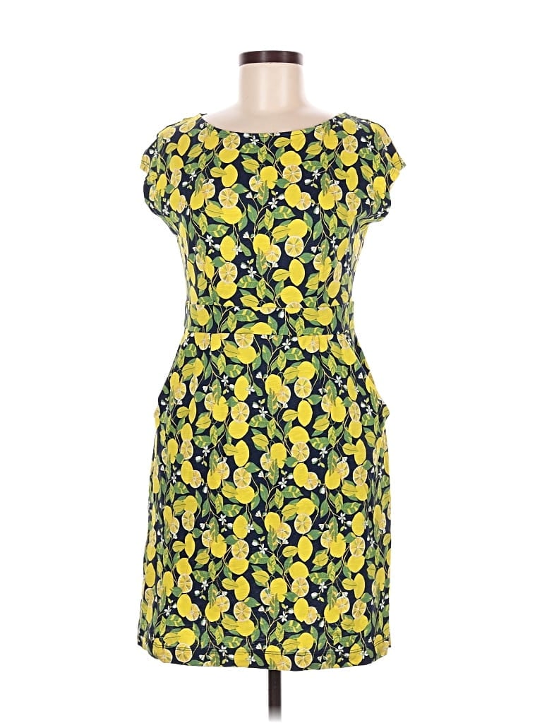 Pre-owned Boden Casual Dress In Yellow