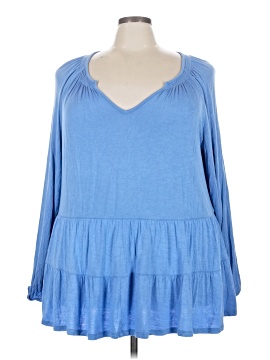 Terra & Sky Long Sleeve Blouse