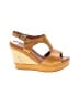 Naya 100% Leather Tan Wedges Size 7 1/2 - photo 1