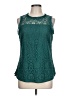 Assorted Brands Teal Sleeveless Blouse Size 12 - photo 1