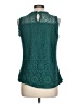 Assorted Brands Teal Sleeveless Blouse Size 12 - photo 2