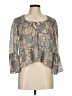 Veronica Beard 100% Cotton Teal 3/4 Sleeve Blouse Size 8 - photo 1