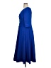 JJ's House 100% Polyester Blue Cocktail Dress Size 16 - photo 5