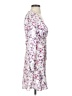 Zara 100% Polyester Floral White Cocktail Dress Size XS - photo 4