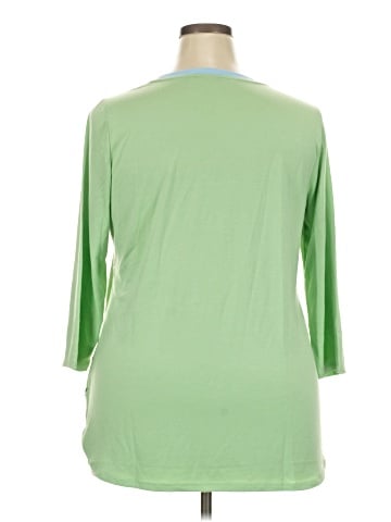 Isaac Mizrahi LIVE! 3/4 Sleeve T-Shirt (view 2)