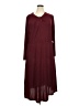 BLOOMCHIC Solid Burgundy Casual Dress Size 26 - photo 1