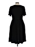 DB Moon Solid Black Casual Dress Size L - photo 2