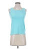 Talbots Blue Sleeveless T-Shirt Size S (petite) - photo 1