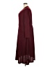 BLOOMCHIC Solid Burgundy Casual Dress Size 26 - photo 5