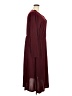 BLOOMCHIC Solid Burgundy Casual Dress Size 26 - photo 4
