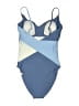 Summersalt Color Block Blue One Piece Swimsuit Size 4 - photo 2