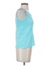 Talbots Blue Sleeveless T-Shirt Size S (petite) - photo 4