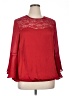Alyx Red 3/4 Sleeve Blouse Size XL - photo 1