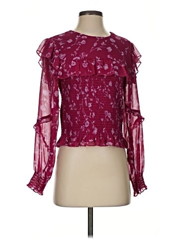 WAYF Long Sleeve Blouse (view 1)