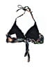 Kona Sol Tropical Black Swimsuit Top Size S - photo 2