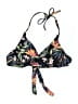 Kona Sol Tropical Black Swimsuit Top Size S - photo 1