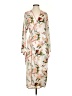Stradivarius 100% Polyester Ivory Kimono Size S - photo 1