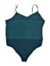 Torrid Color Block Teal One Piece Swimsuit Size 4X Plus (4) - photo 2