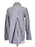 Splendid 100% Cotton Hearts Gray Long Sleeve Button-Down Shirt Size XS - photo 2