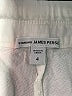 James Perse 100% Cotton Solid Ivory Shorts Size XL (4) - photo 3