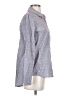Splendid 100% Cotton Hearts Gray Long Sleeve Button-Down Shirt Size XS - photo 4