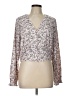 Levi's Pink Long Sleeve Blouse Size L - photo 1