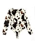 Arula Animal Print Ivory Bodysuit Size XL - photo 2
