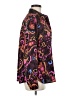 Ann Taylor 100% Polyester Paisley Purple Black Long Sleeve Blouse Size M - photo 4