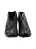 Salpy Tweed Black Ankle Boots Size 8 1/2 - photo 2