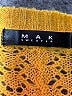 Mak Yellow Pullover Sweater Size M - photo 7