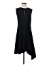 Theory 100% Polyester Solid Black Cocktail Dress Size 4 - photo 1