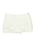 Express 100% Cotton Solid Ivory Shorts Size 10 - photo 1