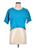 Double Zero 100% Cotton Blue Short Sleeve T-Shirt Size L - photo 1