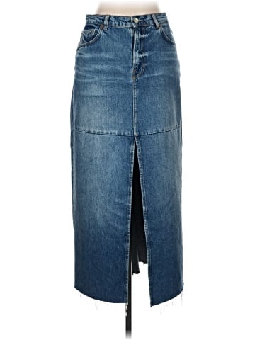 Reformation Jeans Denim Skirt (view 1)