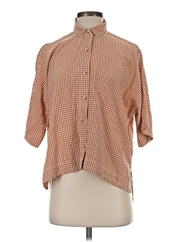 Everlane 3/4 Sleeve Button-Down Shirt (view 1)