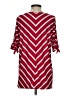 Croft & Barrow Red 3/4 Sleeve Blouse Size S - photo 2