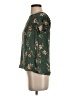 Joie 100% Silk Green Short Sleeve Silk Top Size XS - photo 5