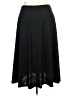 Saint + Sofia Chevron-herringbone Black Casual Skirt Size 18 - photo 2