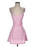 Unbranded Checkered-gingham Pink Casual Dress Size XS - photo 1