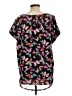 Tacera Black Short Sleeve Blouse Size L - photo 2