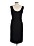 Essentials by ABS Solid Black Cocktail Dress Size 10 - photo 2