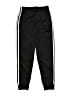 Adidas 100% Polyester Black Track Pants Size 10 - 12 - photo 2